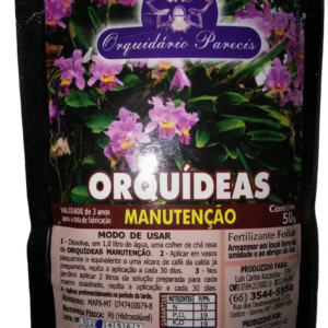 Fertilizante Orqu?deas - Manuten??o